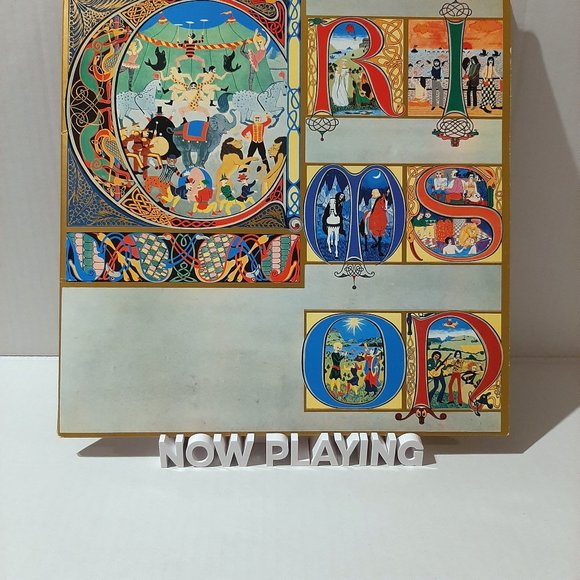 Now Playing Vinyl Record Stand Wall Mount holder display ivory white color - Picture 1 of 9